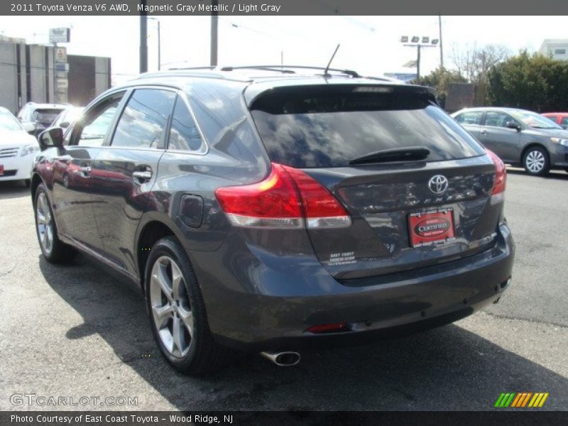 Magnetic Gray Metallic / Light Gray 2011 Toyota Venza V6 AWD