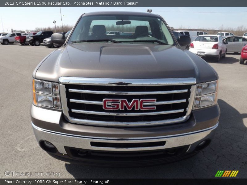 Mocha Steel Metallic / Dark Titanium 2013 GMC Sierra 1500 Regular Cab