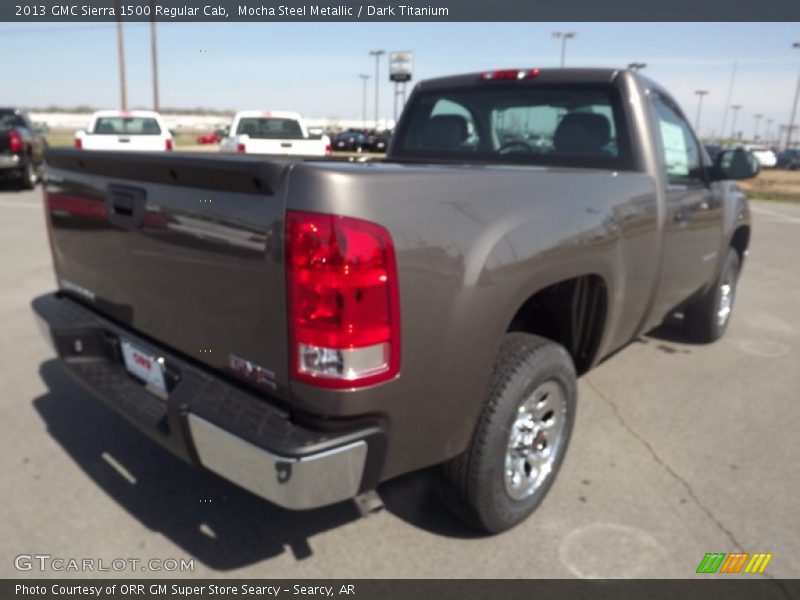 Mocha Steel Metallic / Dark Titanium 2013 GMC Sierra 1500 Regular Cab