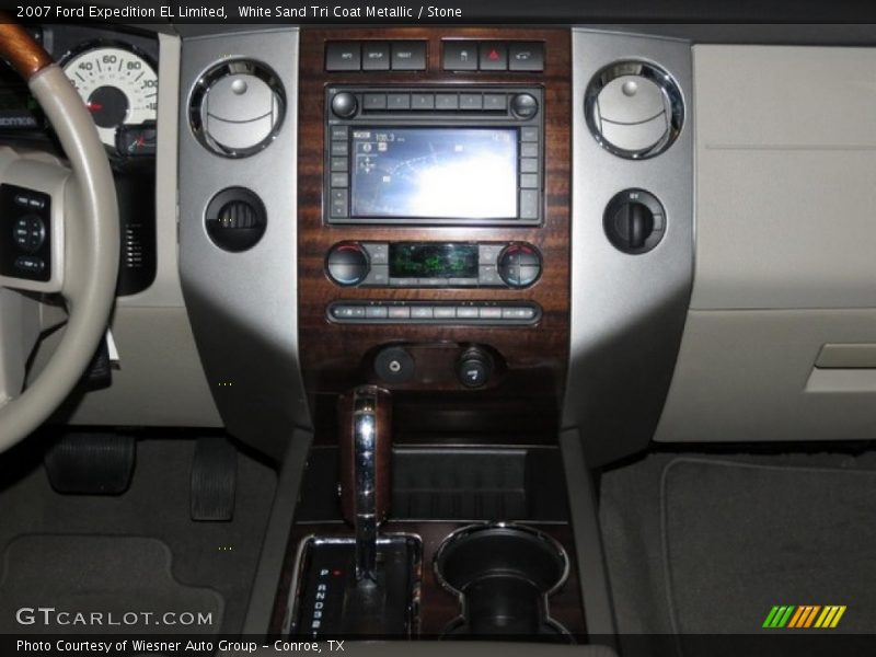 White Sand Tri Coat Metallic / Stone 2007 Ford Expedition EL Limited