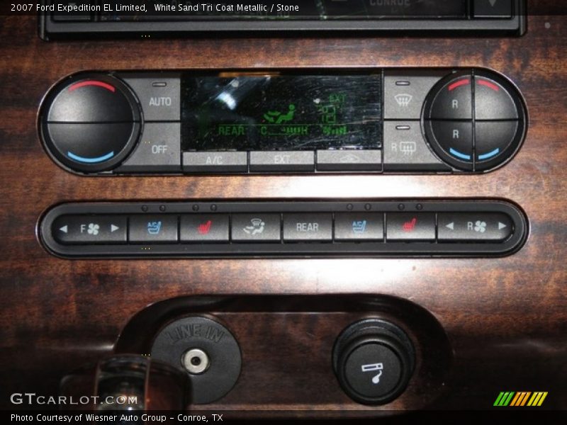 White Sand Tri Coat Metallic / Stone 2007 Ford Expedition EL Limited