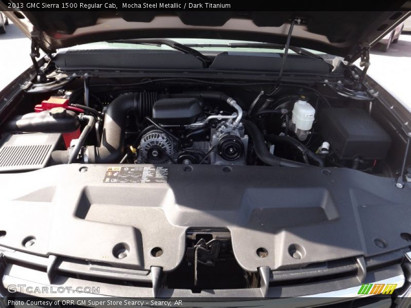 Mocha Steel Metallic / Dark Titanium 2013 GMC Sierra 1500 Regular Cab