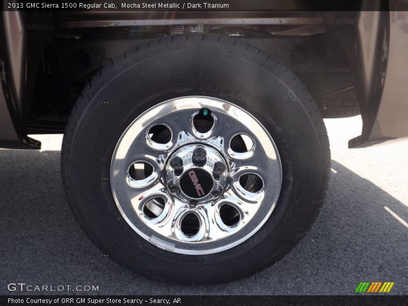 Mocha Steel Metallic / Dark Titanium 2013 GMC Sierra 1500 Regular Cab