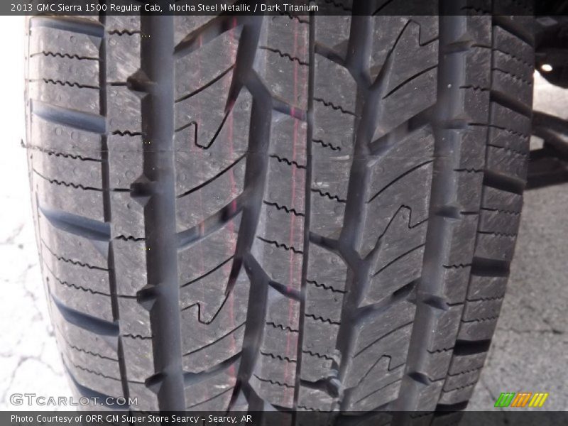 Mocha Steel Metallic / Dark Titanium 2013 GMC Sierra 1500 Regular Cab