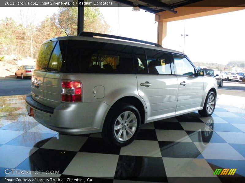 Ingot Silver Metallic / Medium Light Stone 2011 Ford Flex SE