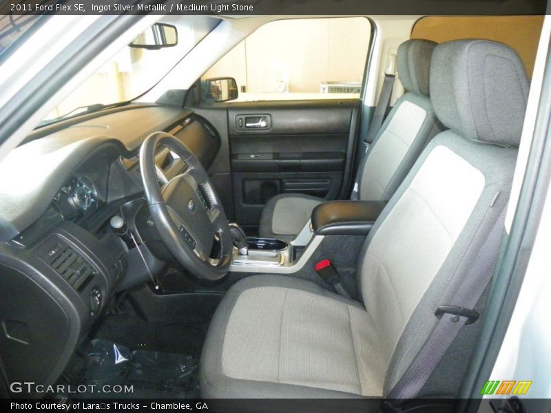 Ingot Silver Metallic / Medium Light Stone 2011 Ford Flex SE