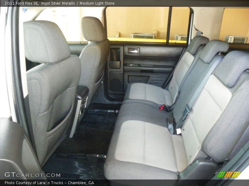 Ingot Silver Metallic / Medium Light Stone 2011 Ford Flex SE