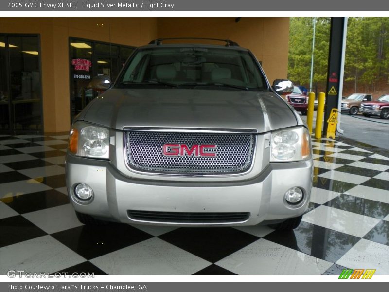 Liquid Silver Metallic / Light Gray 2005 GMC Envoy XL SLT