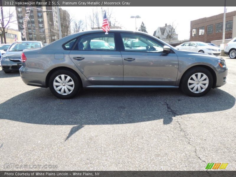 Platinum Gray Metallic / Moonrock Gray 2012 Volkswagen Passat 2.5L S