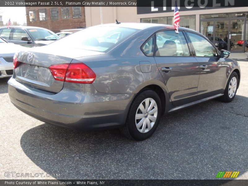 Platinum Gray Metallic / Moonrock Gray 2012 Volkswagen Passat 2.5L S