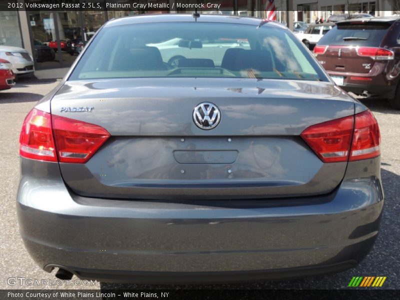 Platinum Gray Metallic / Moonrock Gray 2012 Volkswagen Passat 2.5L S