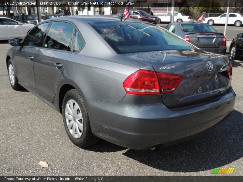 Platinum Gray Metallic / Moonrock Gray 2012 Volkswagen Passat 2.5L S