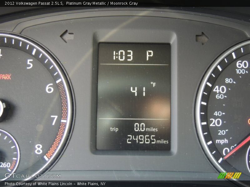 Platinum Gray Metallic / Moonrock Gray 2012 Volkswagen Passat 2.5L S