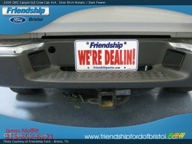 Silver Birch Metallic / Dark Pewter 2006 GMC Canyon SLE Crew Cab 4x4