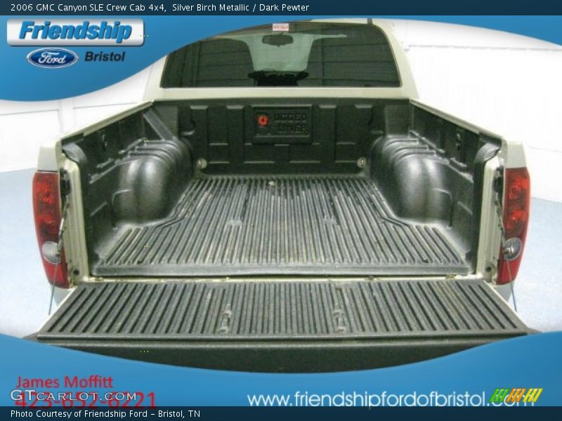 Silver Birch Metallic / Dark Pewter 2006 GMC Canyon SLE Crew Cab 4x4