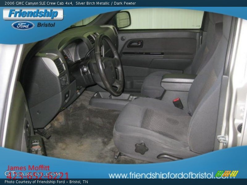 Silver Birch Metallic / Dark Pewter 2006 GMC Canyon SLE Crew Cab 4x4