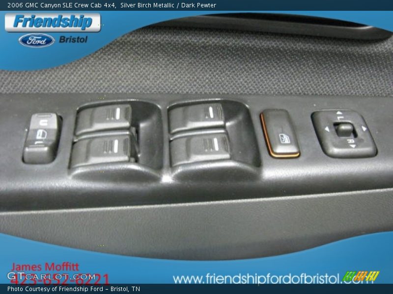 Silver Birch Metallic / Dark Pewter 2006 GMC Canyon SLE Crew Cab 4x4