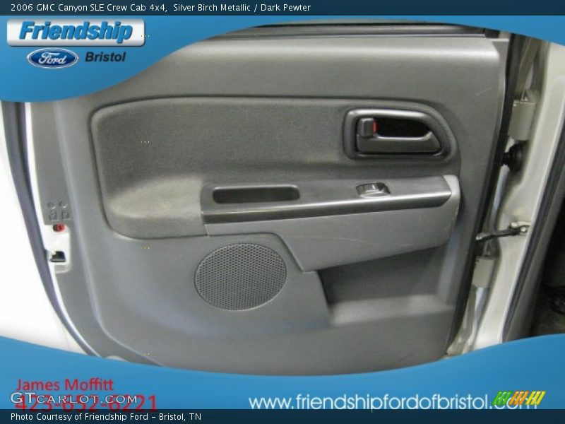 Silver Birch Metallic / Dark Pewter 2006 GMC Canyon SLE Crew Cab 4x4