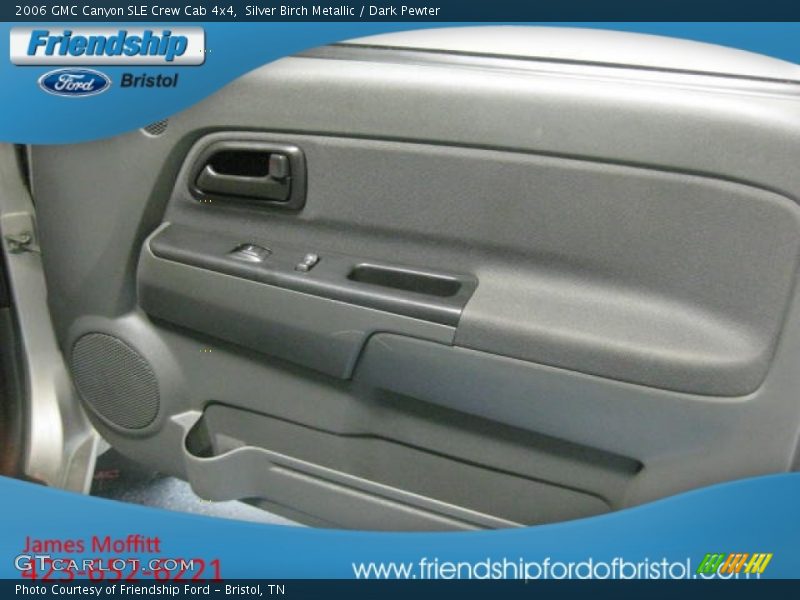 Silver Birch Metallic / Dark Pewter 2006 GMC Canyon SLE Crew Cab 4x4