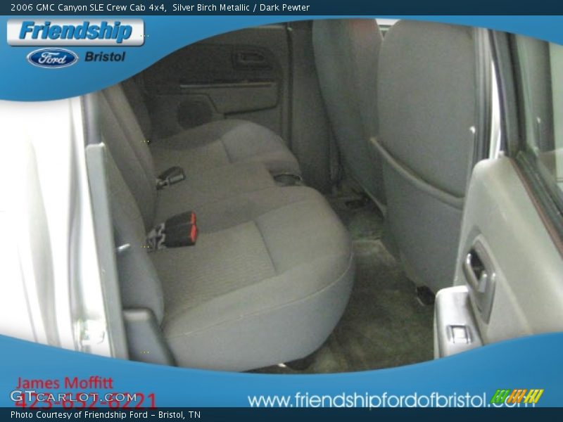 Silver Birch Metallic / Dark Pewter 2006 GMC Canyon SLE Crew Cab 4x4