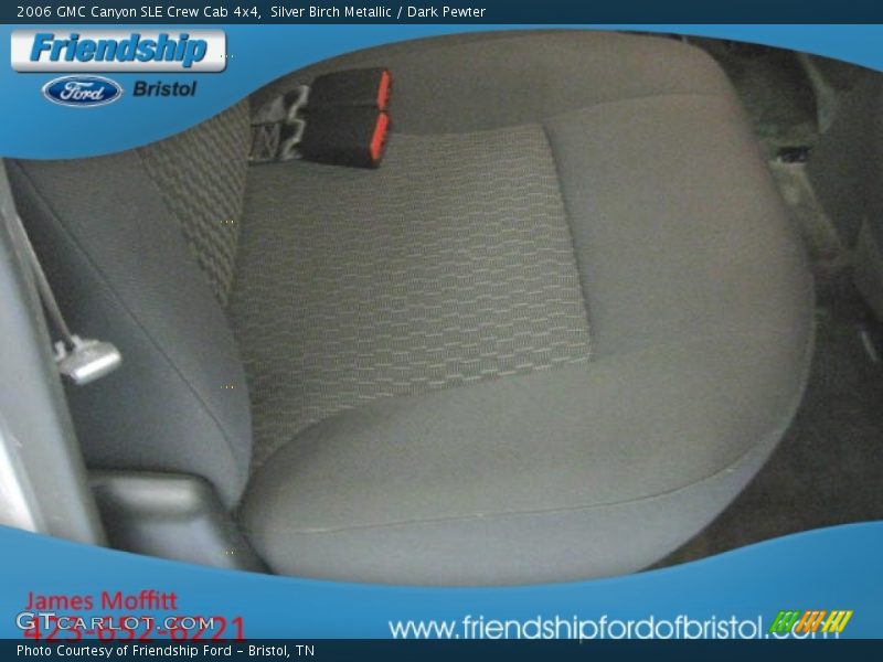 Silver Birch Metallic / Dark Pewter 2006 GMC Canyon SLE Crew Cab 4x4