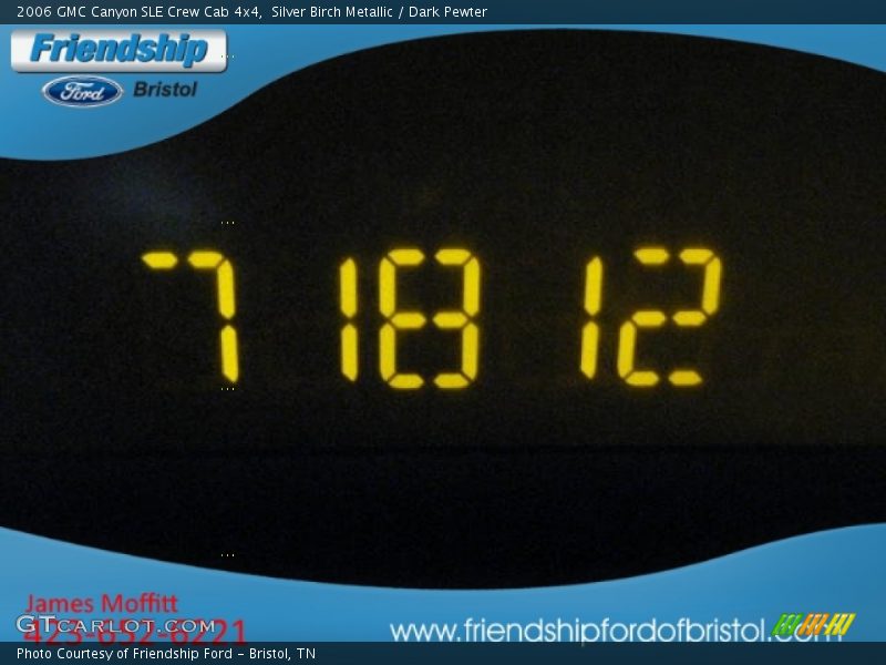 Silver Birch Metallic / Dark Pewter 2006 GMC Canyon SLE Crew Cab 4x4