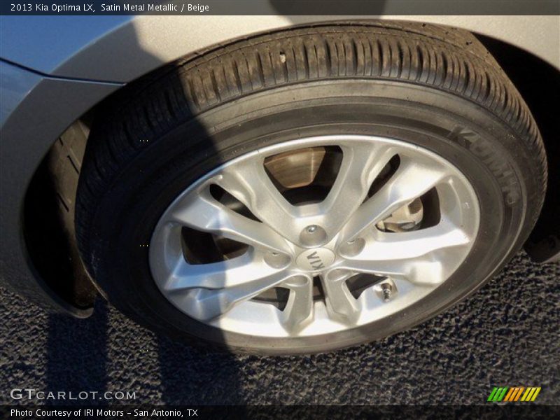 Satin Metal Metallic / Beige 2013 Kia Optima LX