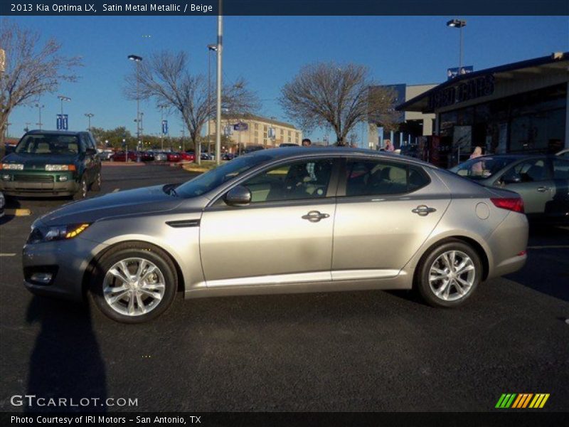 Satin Metal Metallic / Beige 2013 Kia Optima LX