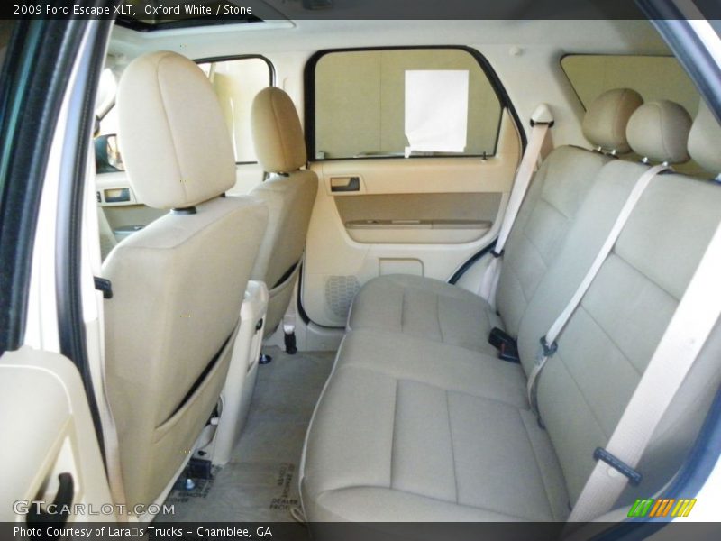 Oxford White / Stone 2009 Ford Escape XLT