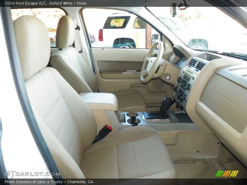Oxford White / Stone 2009 Ford Escape XLT
