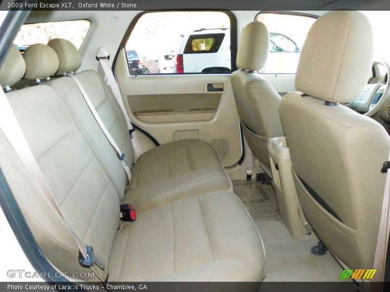 Oxford White / Stone 2009 Ford Escape XLT