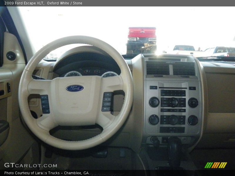 Oxford White / Stone 2009 Ford Escape XLT