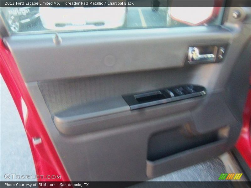 Toreador Red Metallic / Charcoal Black 2012 Ford Escape Limited V6