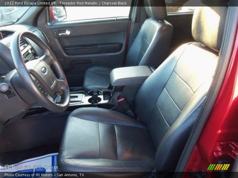 Toreador Red Metallic / Charcoal Black 2012 Ford Escape Limited V6