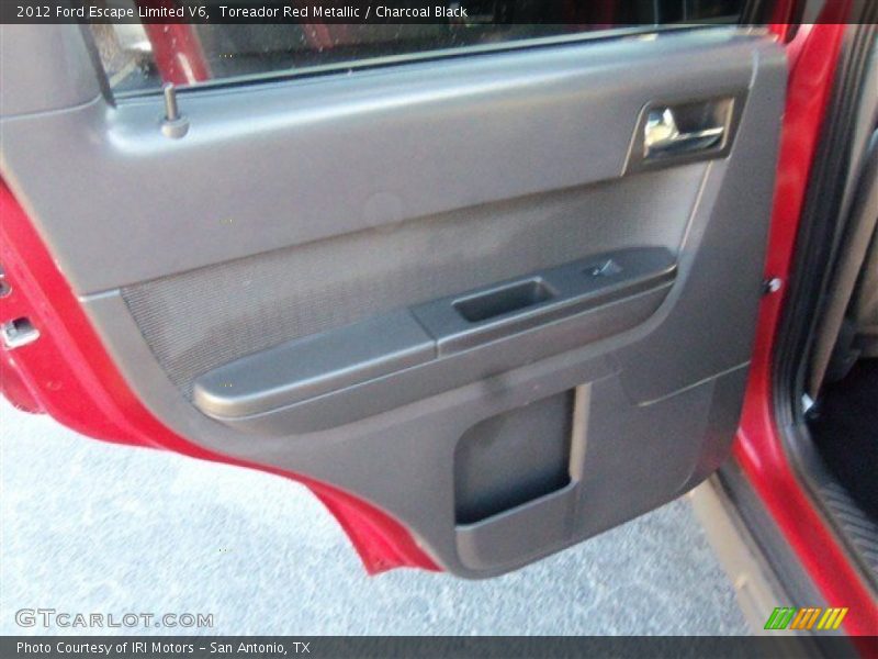 Toreador Red Metallic / Charcoal Black 2012 Ford Escape Limited V6