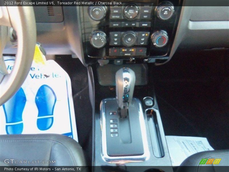 Toreador Red Metallic / Charcoal Black 2012 Ford Escape Limited V6