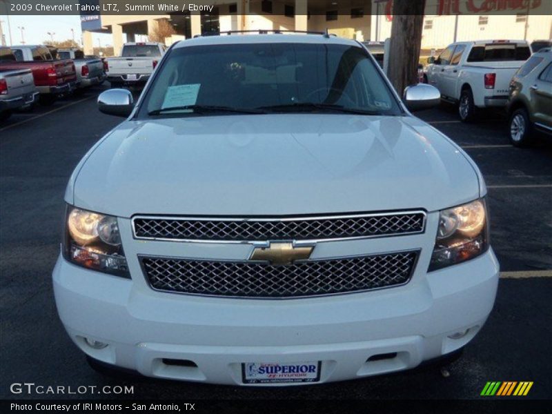 Summit White / Ebony 2009 Chevrolet Tahoe LTZ