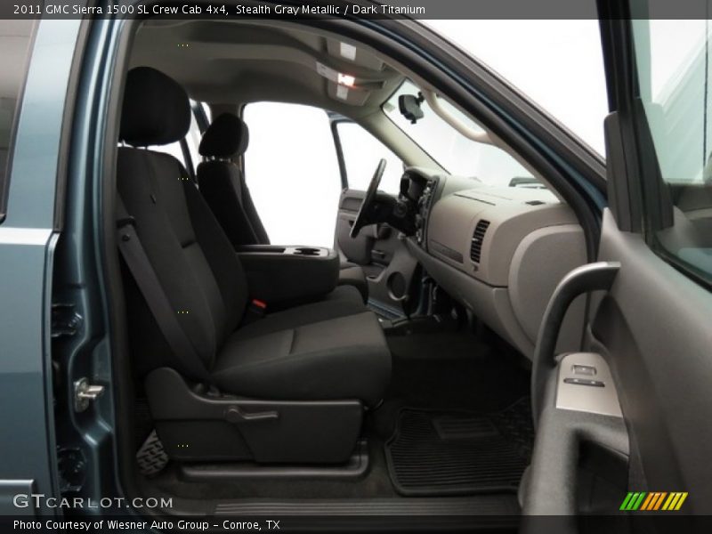 Stealth Gray Metallic / Dark Titanium 2011 GMC Sierra 1500 SL Crew Cab 4x4