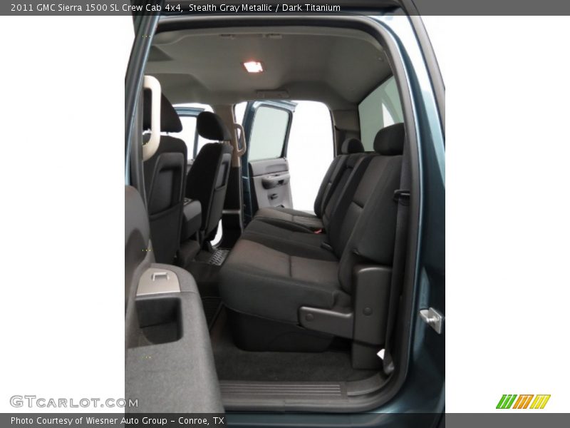 Stealth Gray Metallic / Dark Titanium 2011 GMC Sierra 1500 SL Crew Cab 4x4