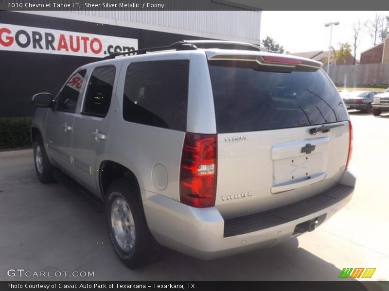 Sheer Silver Metallic / Ebony 2010 Chevrolet Tahoe LT