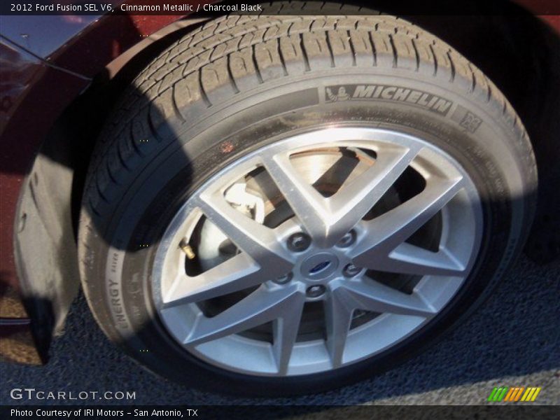 Cinnamon Metallic / Charcoal Black 2012 Ford Fusion SEL V6