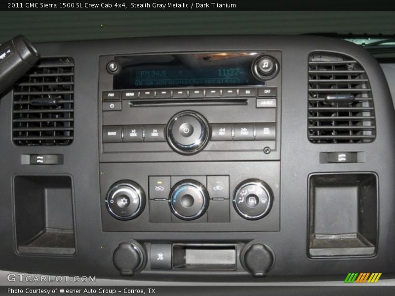 Stealth Gray Metallic / Dark Titanium 2011 GMC Sierra 1500 SL Crew Cab 4x4
