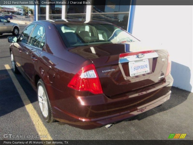 Cinnamon Metallic / Charcoal Black 2012 Ford Fusion SEL V6