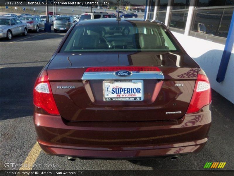 Cinnamon Metallic / Charcoal Black 2012 Ford Fusion SEL V6