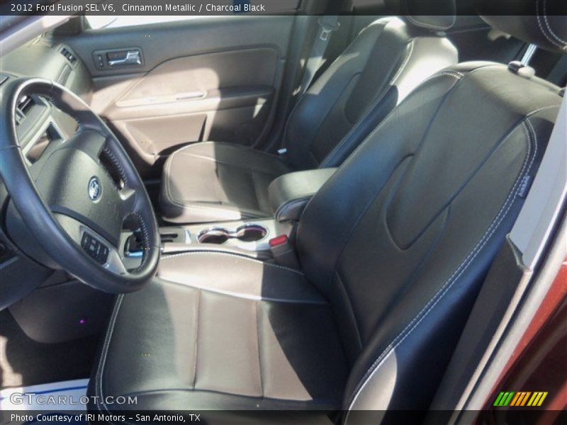 Cinnamon Metallic / Charcoal Black 2012 Ford Fusion SEL V6