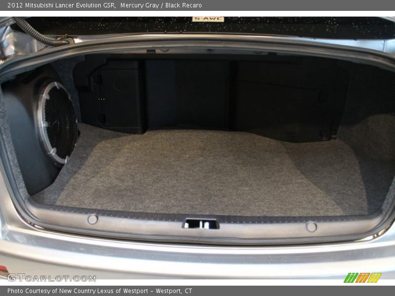  2012 Lancer Evolution GSR Trunk