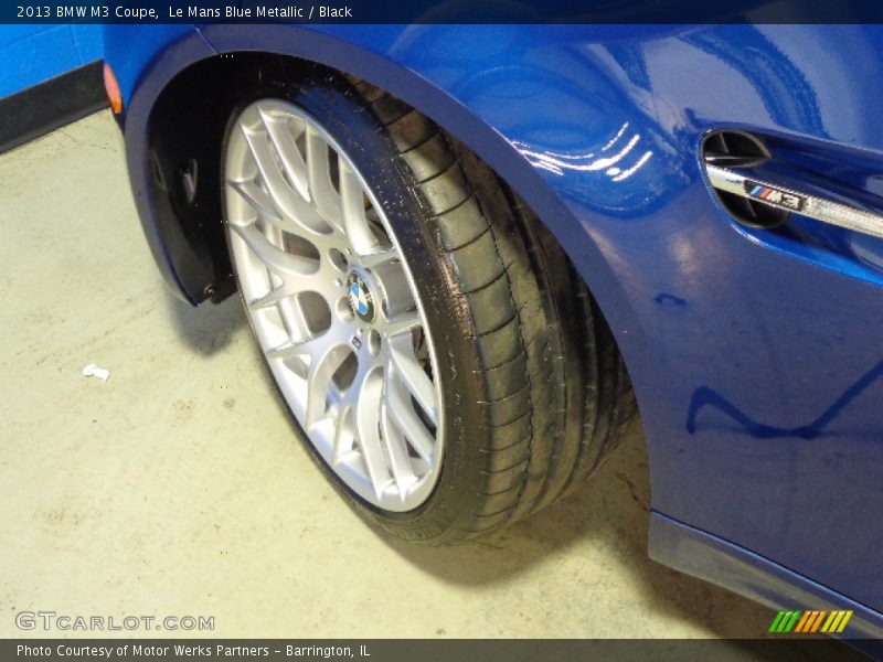 Le Mans Blue Metallic / Black 2013 BMW M3 Coupe