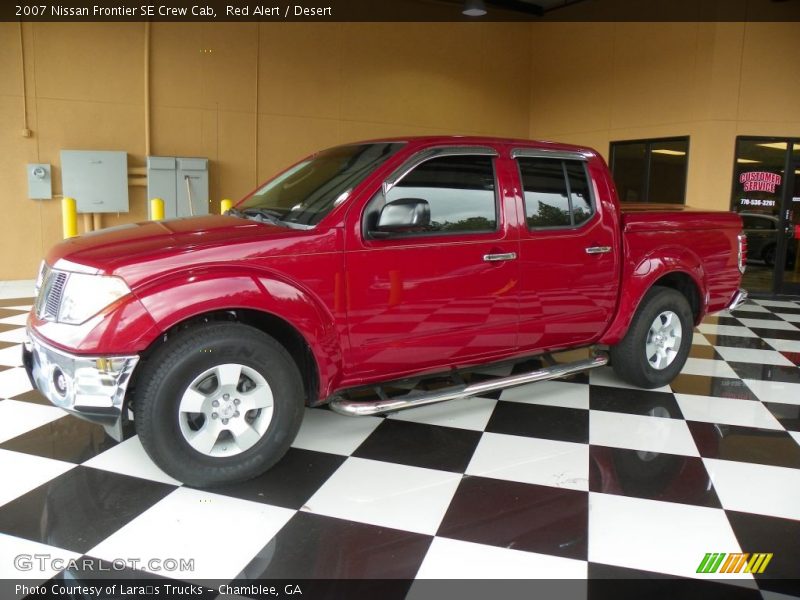 Red Alert / Desert 2007 Nissan Frontier SE Crew Cab