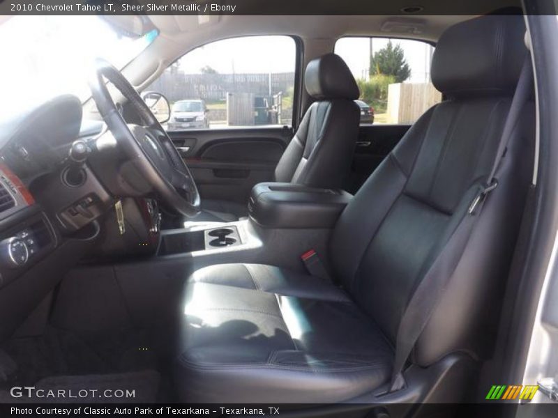 Sheer Silver Metallic / Ebony 2010 Chevrolet Tahoe LT