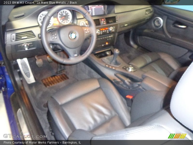 Black Interior - 2013 M3 Coupe 